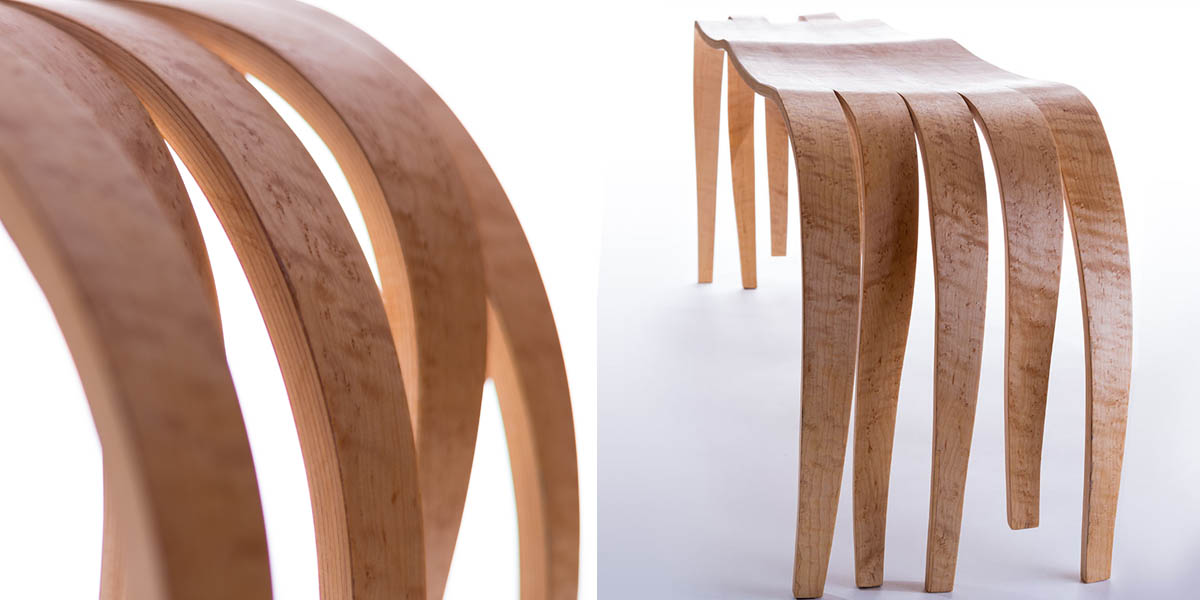 Bent Laminate Bench
